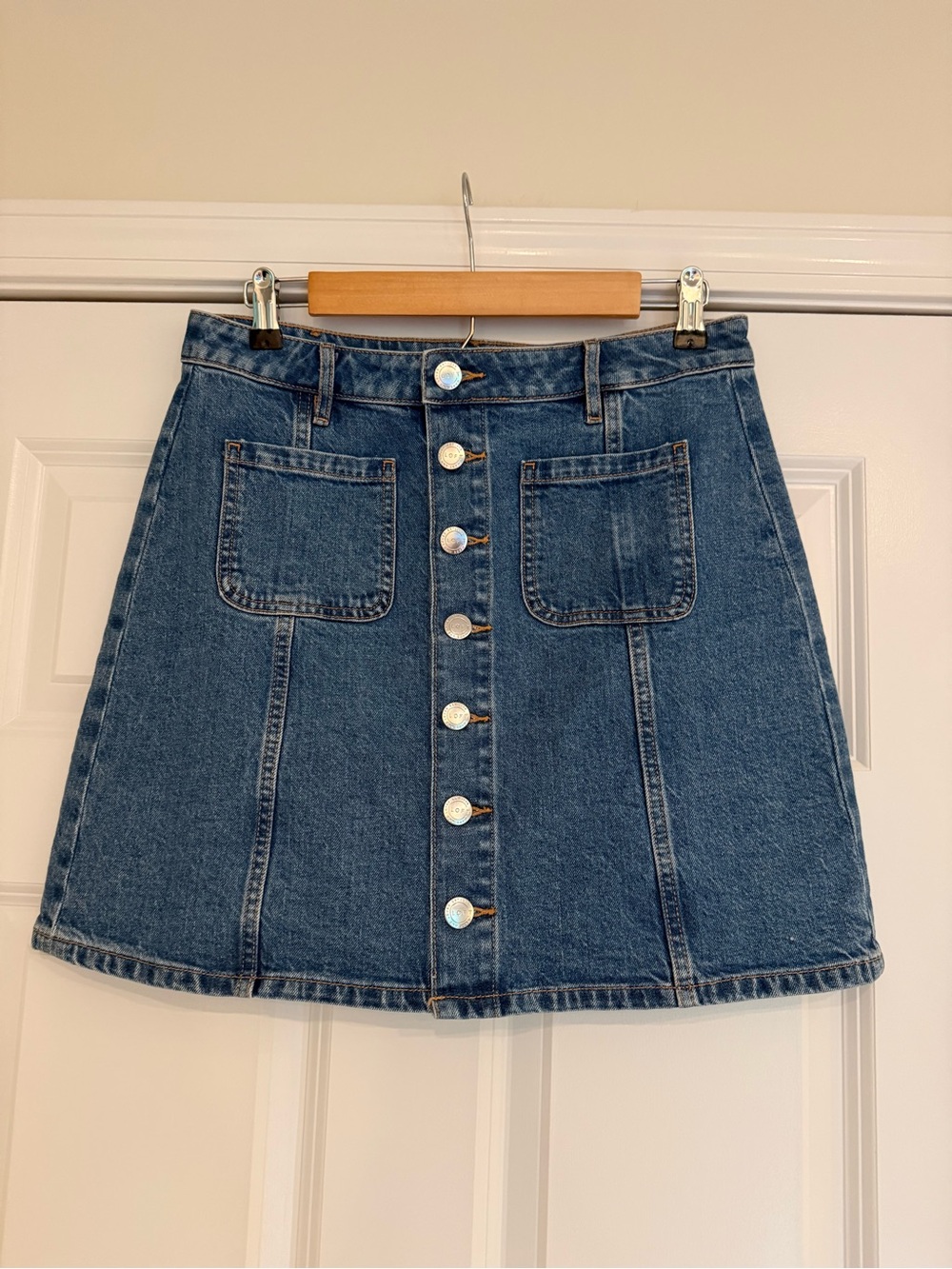 LOFT Outlet Petite Denim Skirt